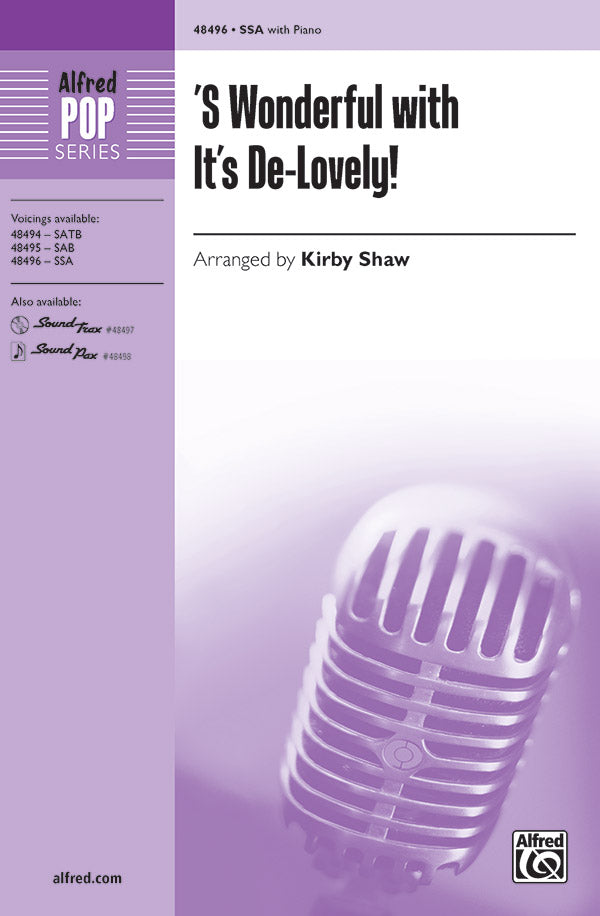 'S Wonderful with It's De-Lovely! Sheet Music Preview
