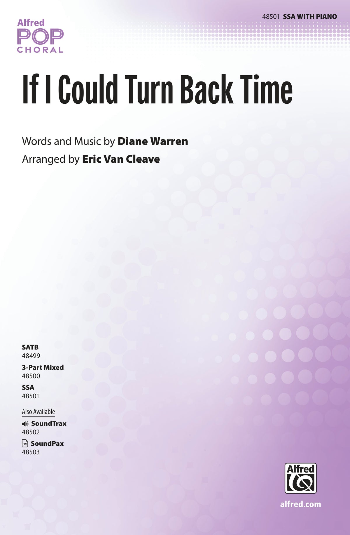 If I Could Turn Back Time Sheet Music Preview