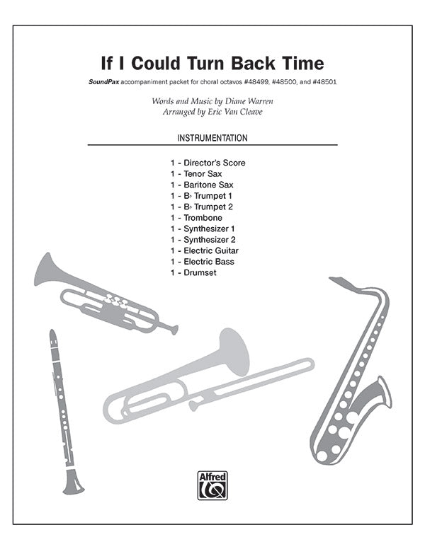 If I Could Turn Back Time: 1st Trombone Sheet Music Preview