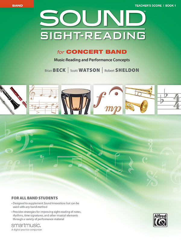 Sound Sight-Reading for Concert Band, Book 1 Cover Image