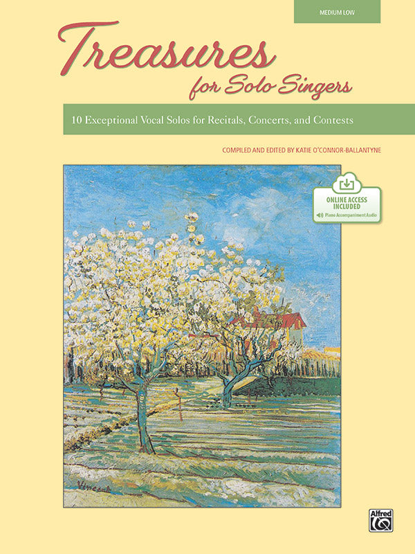 Treasures for Solo Singers Cover Image