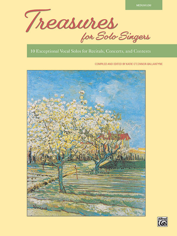 Treasures for Solo Singers Cover Image
