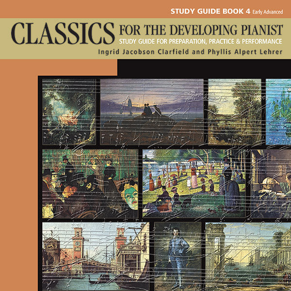 Classics for the Developing Pianist, Study Guide Book 4 Cover Image
