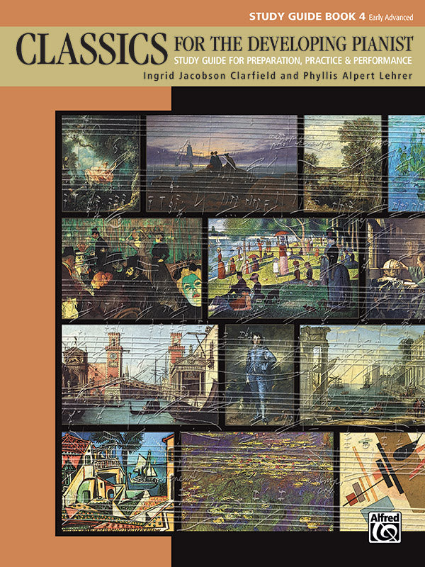 Classics for the Developing Pianist, Study Guide Book 4 Cover Image