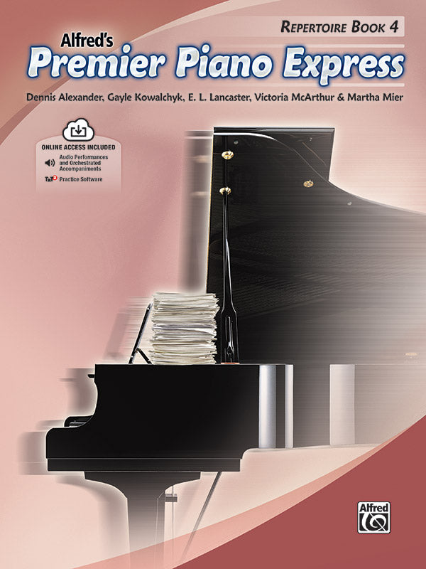 Premier Piano Express, Repertoire Book 4 Cover Image