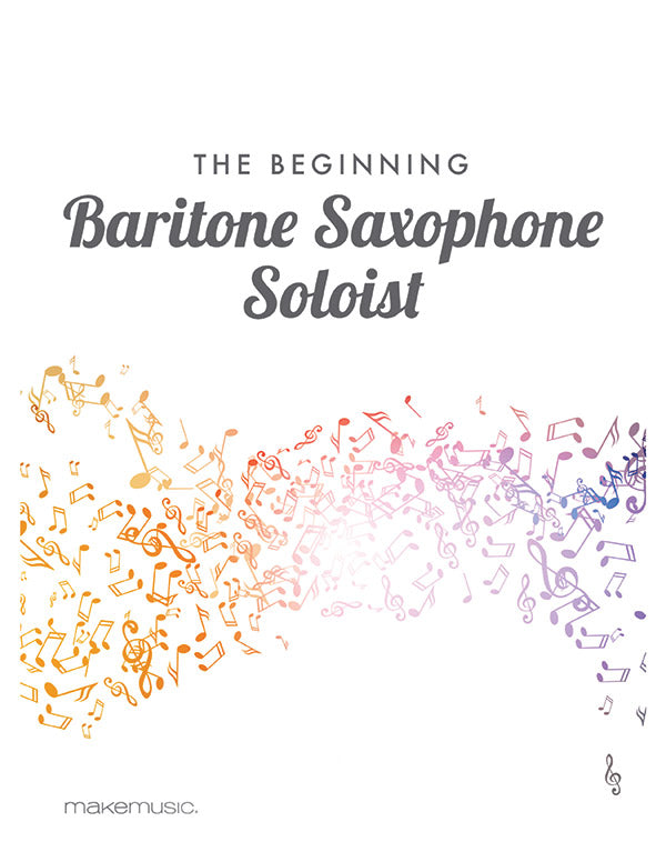 The Beginning Baritone Saxophone Soloist Sheet Music Preview