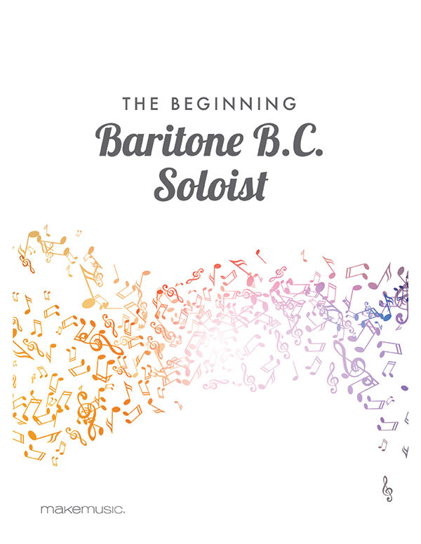 The Beginning Baritone B. C. Soloist Sheet Music Preview