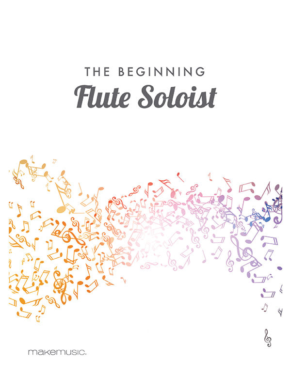 The Beginning Flute Soloist Sheet Music Preview