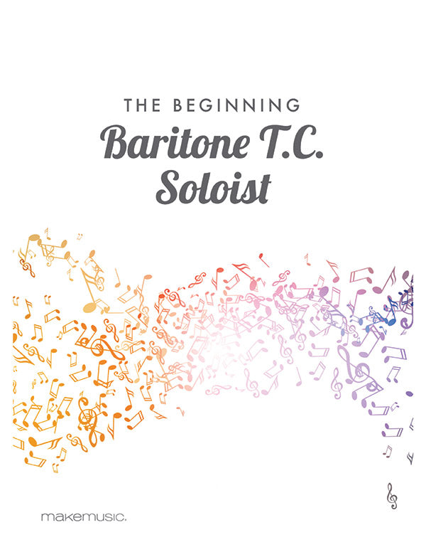 The Beginning Baritone T. C. Soloist Sheet Music Preview