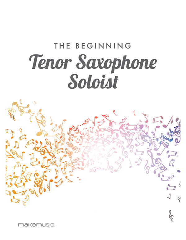 The Beginning Tenor Saxophone Soloist Sheet Music Preview