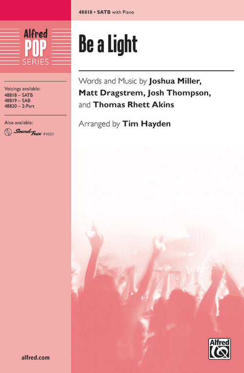 Be a Light Sheet Music Preview