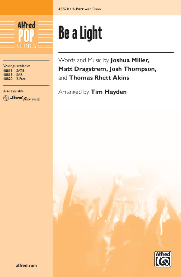 Be a Light Sheet Music Preview