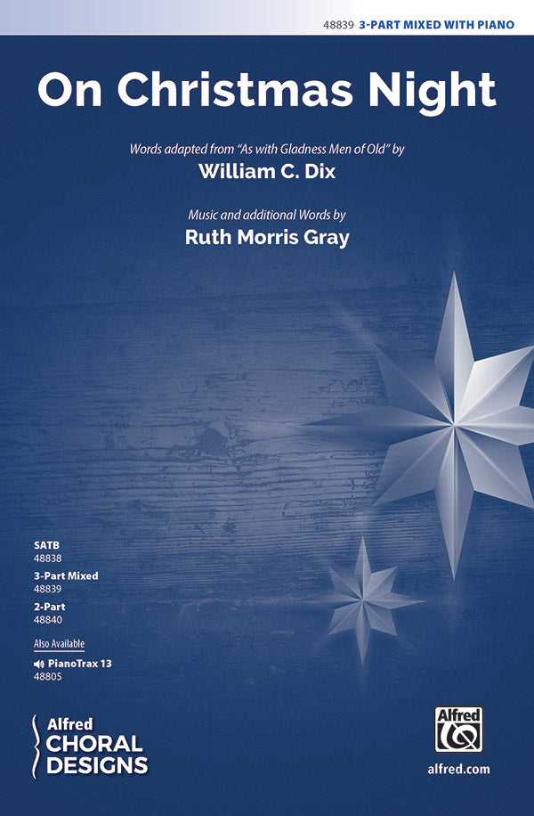 On Christmas Night Sheet Music Preview