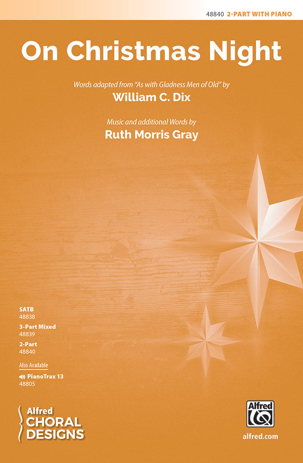 On Christmas Night Sheet Music Preview