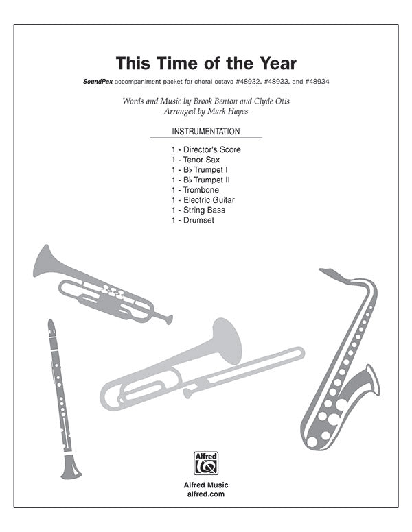 This Time of the Year: 2nd B-flat Trumpet Sheet Music Preview