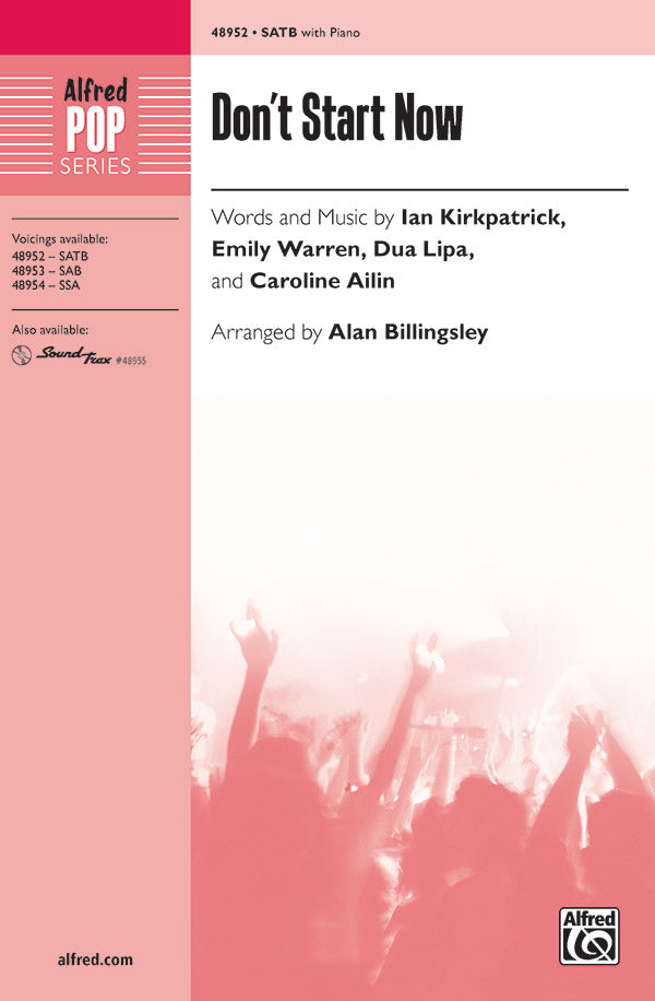 Don't Start Now Sheet Music Preview