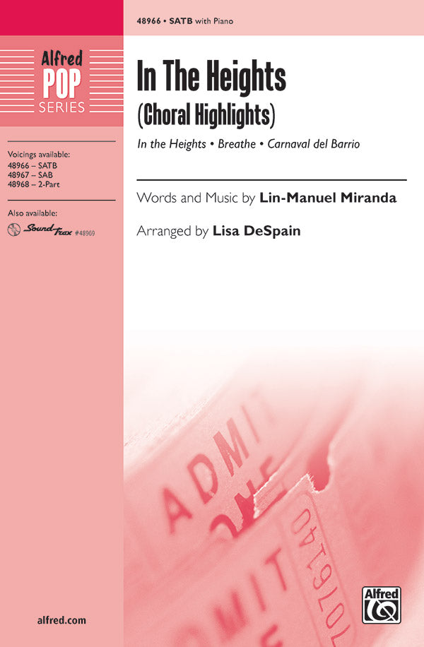 In the Heights (Choral Highlights) Sheet Music Preview