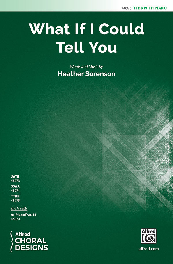 What If I Could Tell You Sheet Music Preview