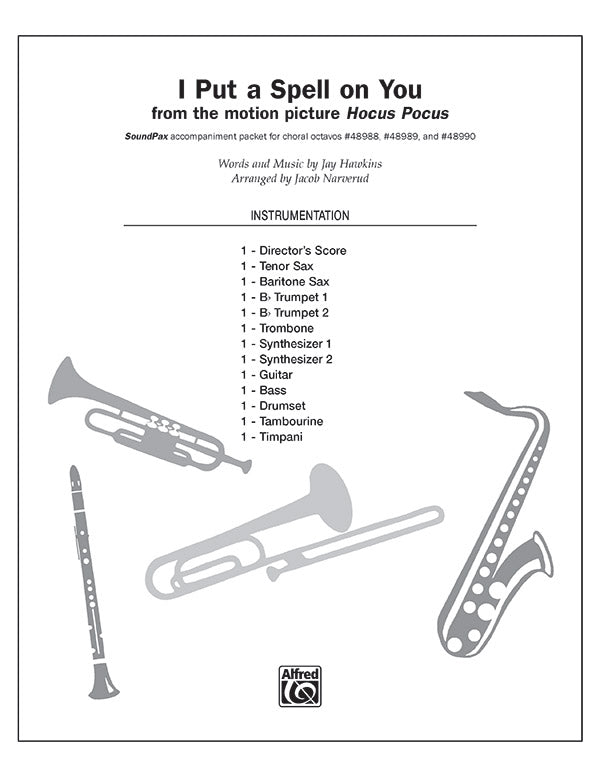 I Put a Spell on You Sheet Music Preview
