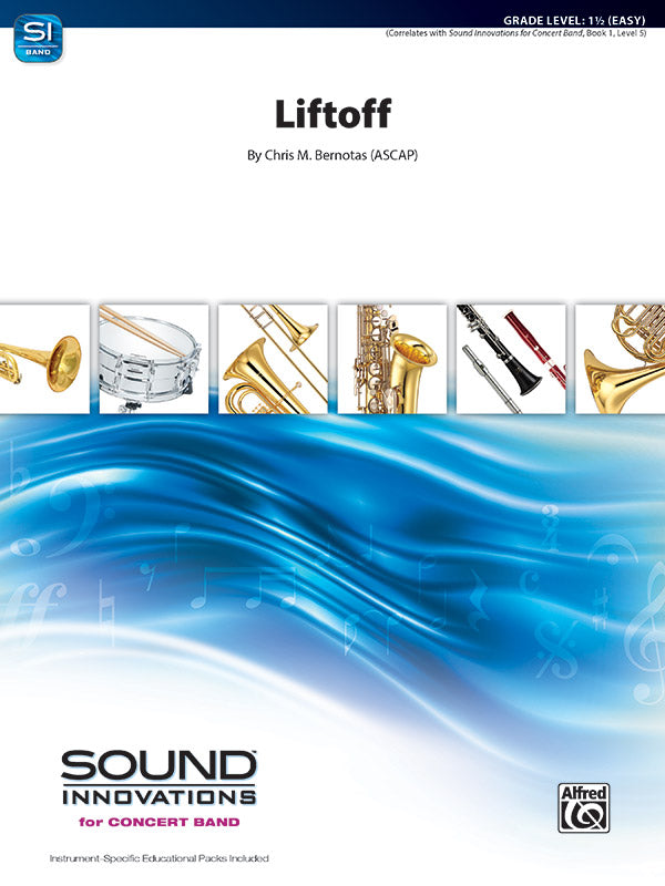 Liftoff: Bass Clef Educational Pack Sheet Music Preview