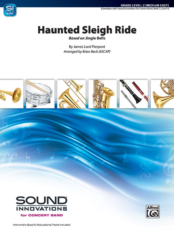 Haunted Sleigh Ride: Piano Accompaniment Sheet Music Preview