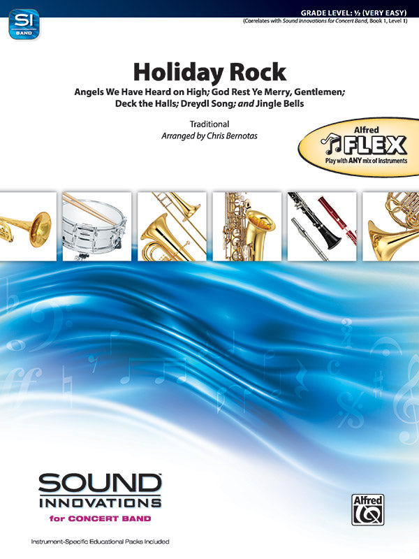Holiday Rock: Part 3 - C Instruments (B.C.) Sheet Music Preview