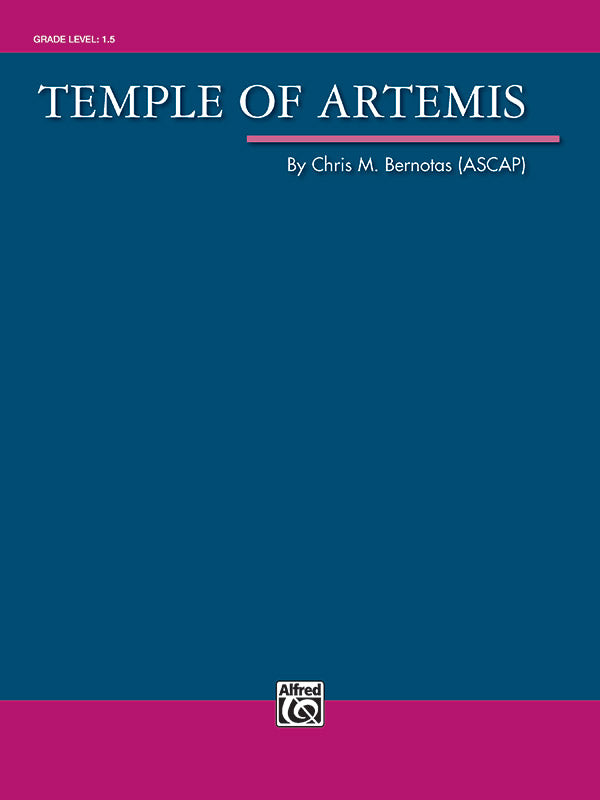 Temple of Artemis: Timpani Sheet Music Preview