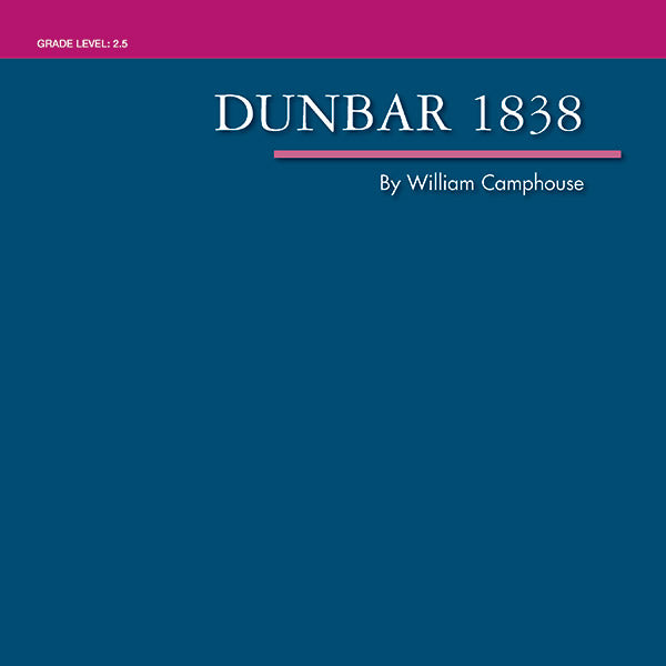 Dunbar 1838 Sheet Music Preview