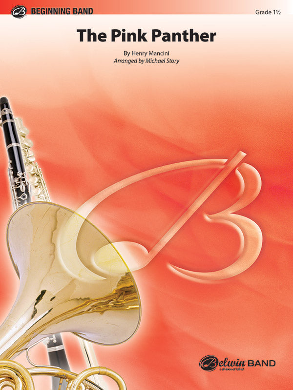 The Pink Panther: E-flat Alto Saxophone Sheet Music Preview