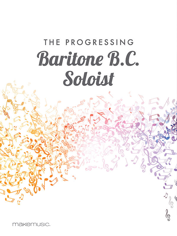 The Progressing Baritone B.C. Soloist Sheet Music Preview