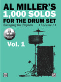 Al Miller's 1,000 Solos for the Drum Set, Volume 1 Cover Image