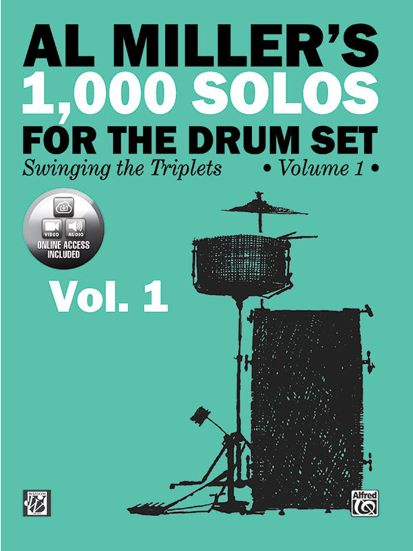 Al Miller's 1,000 Solos for the Drum Set, Volume 1 Cover Image