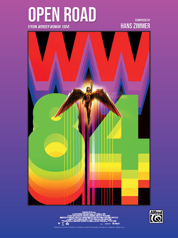Open Road from <i>Wonder Woman 1984</i> Sheet Music Preview