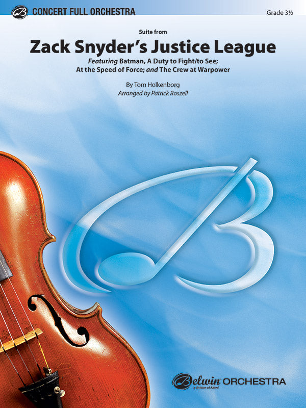 Suite from Zack Snyder's Justice League Sheet Music Preview