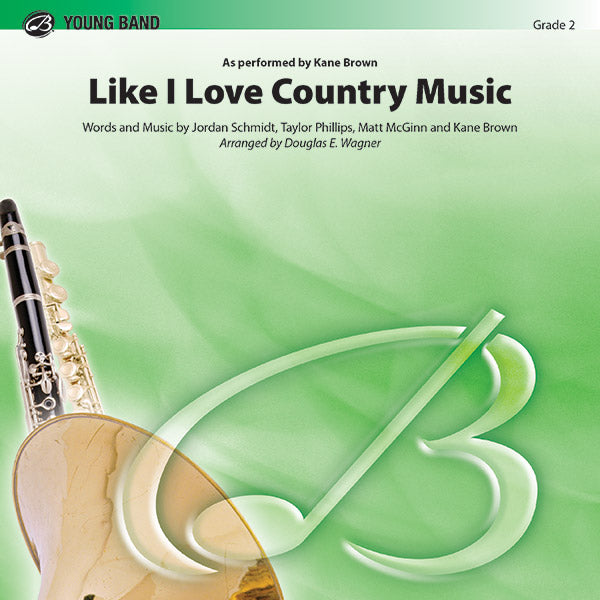 Like I Love Country Music Sheet Music Preview