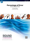 Percentage of Error Cover Image