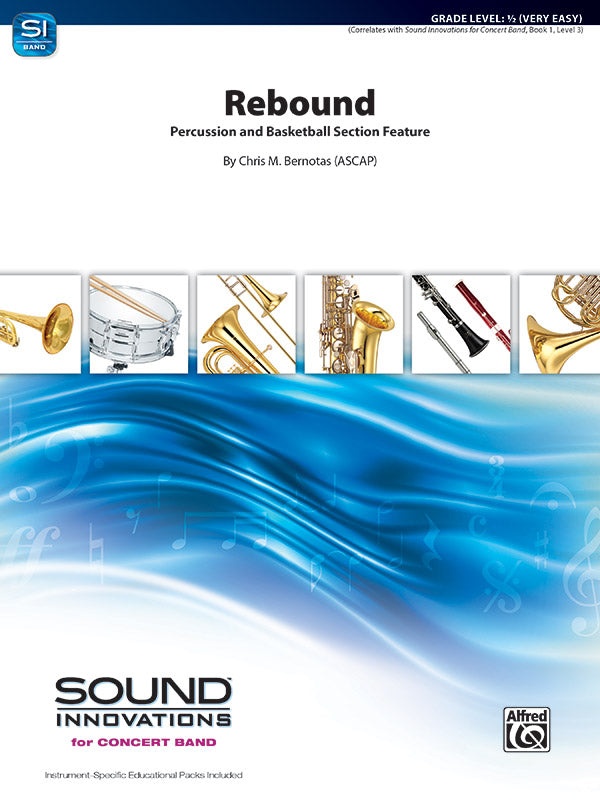 Rebound: 2nd Percussion Sheet Music Preview