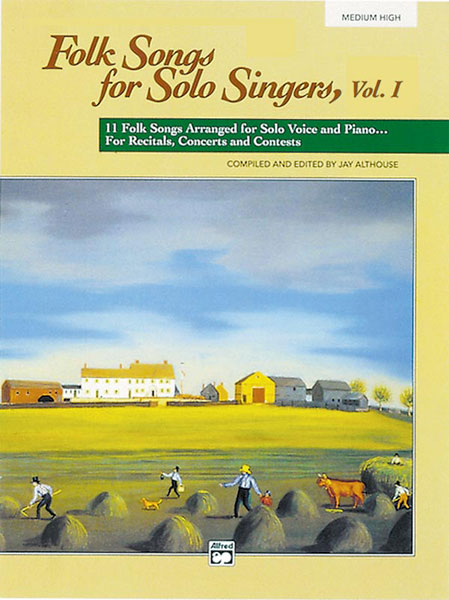 Folk Songs for Solo Singers, Vol. 1 Cover Image