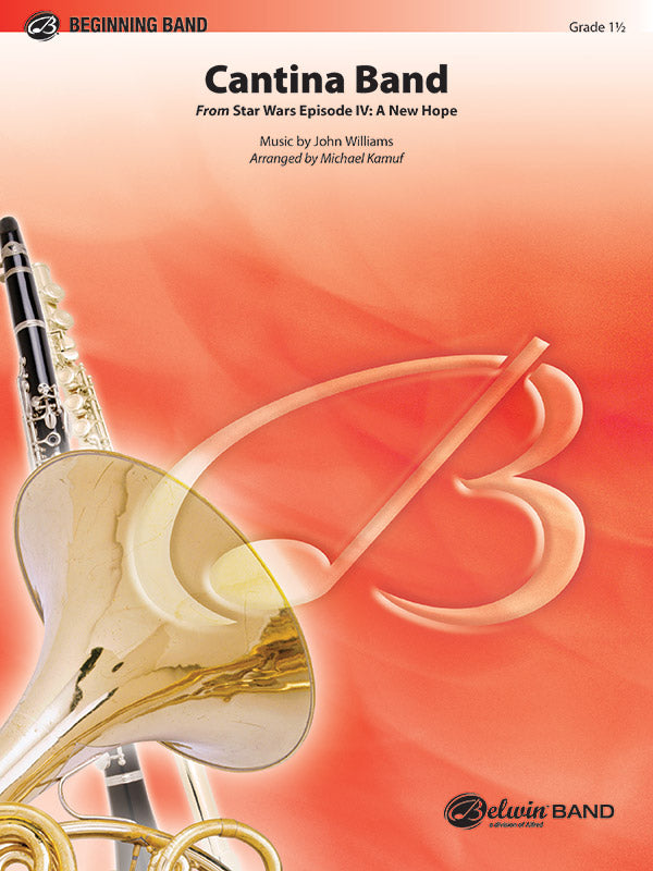 Cantina Band: E-flat Alto Saxophone Sheet Music Preview