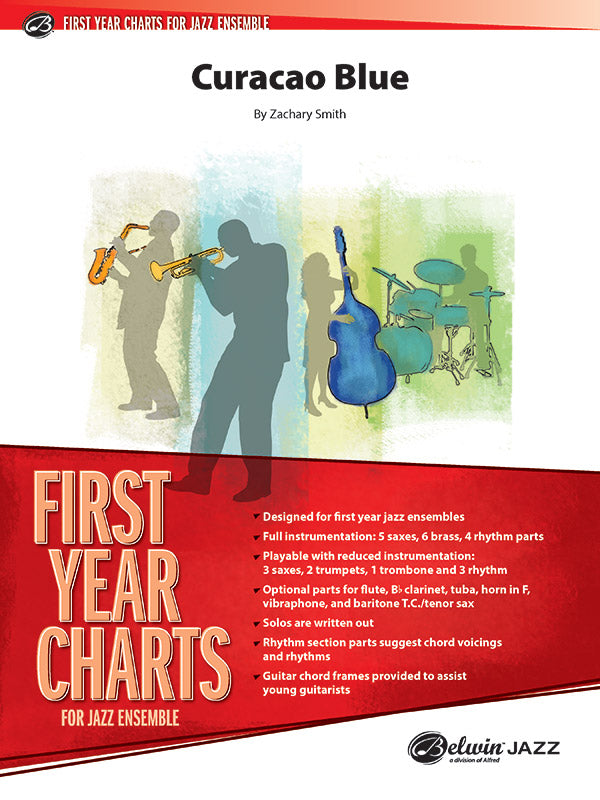 Curacao Blue: 2nd Trombone Sheet Music Preview
