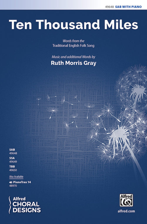 Ten Thousand Miles Sheet Music Preview