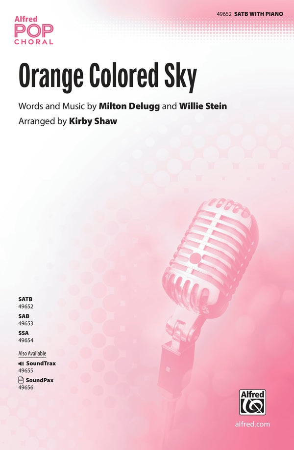 Orange Colored Sky Sheet Music Preview