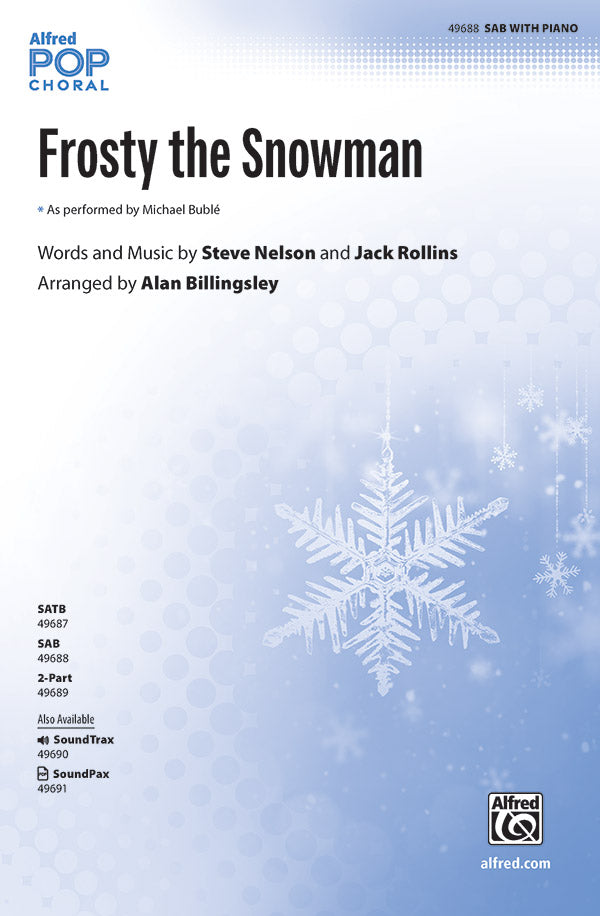 Frosty the Snowman Sheet Music Preview