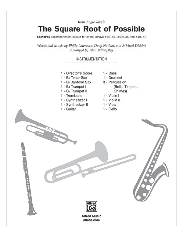 The Square Root of Possible: 1st B-flat Trumpet Sheet Music Preview