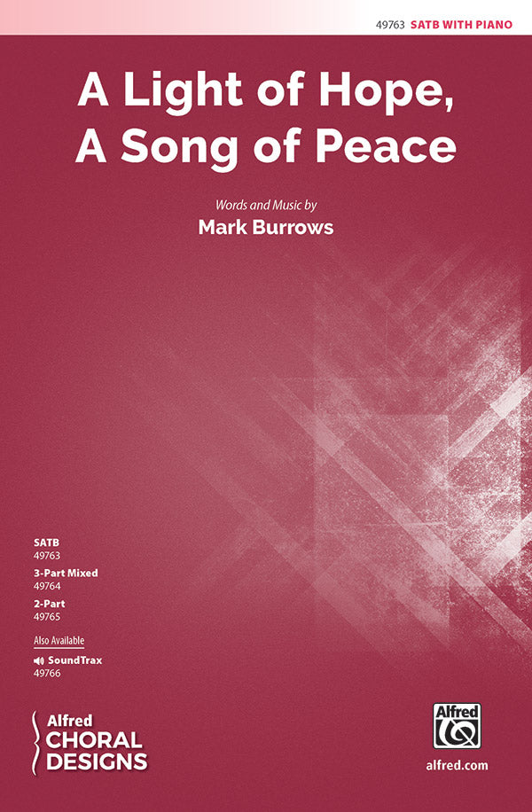 A Light of Hope, A Song of Peace Sheet Music Preview