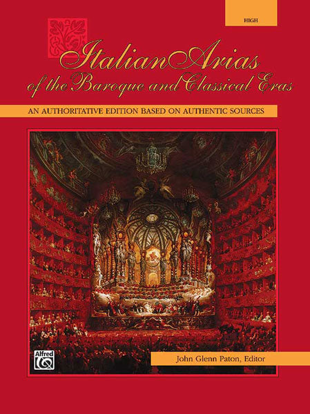 Italian Arias of the Baroque and Classical Eras Cover Image