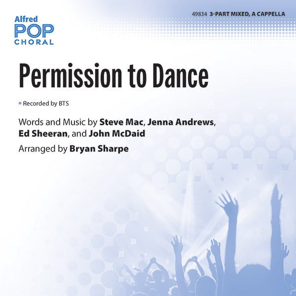 Permission to Dance Sheet Music Preview