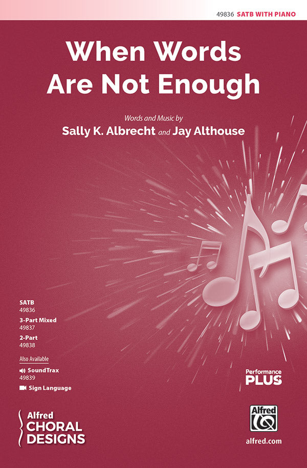 When Words Are Not Enough Cover Image