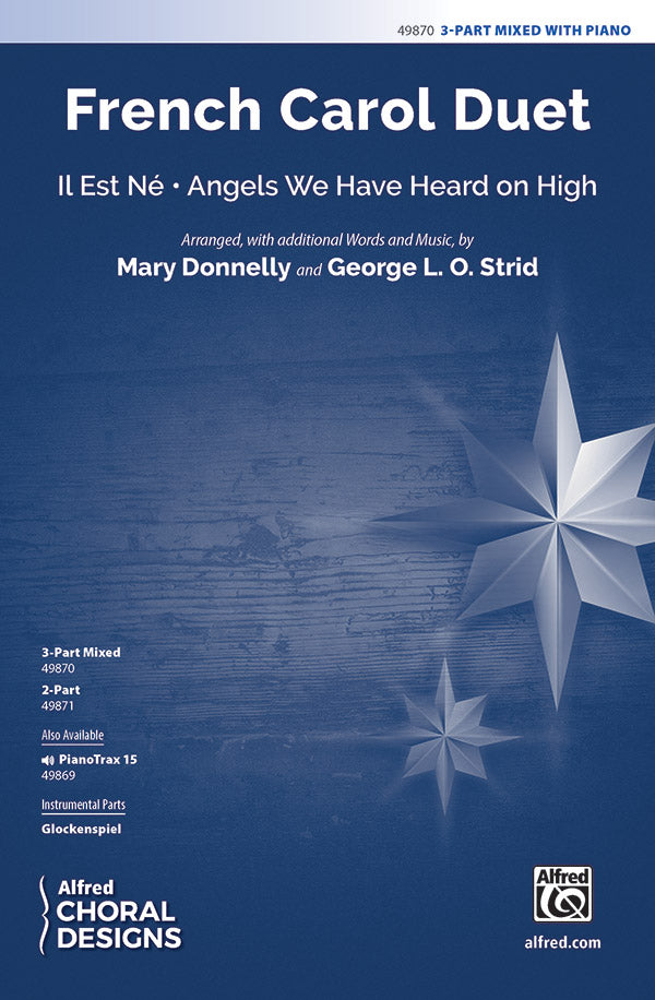 French Carol Duet Sheet Music Preview