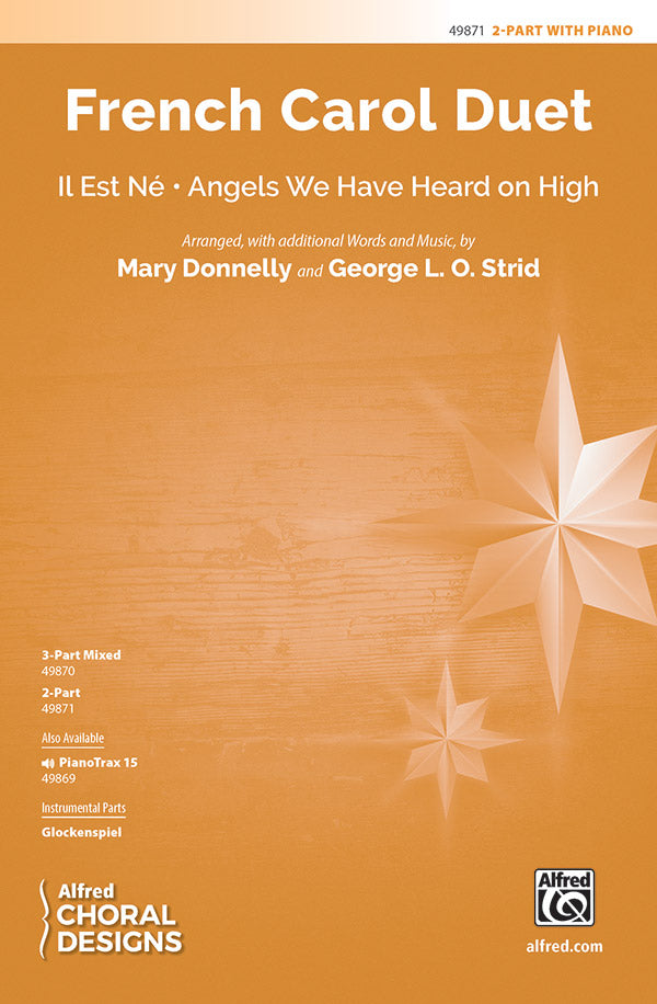 French Carol Duet Sheet Music Preview